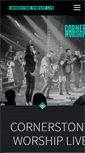 Mobile Screenshot of cornerstoneworshiplive.net